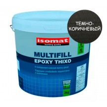 ISOMAT MULTIFILL-EPOXY THIXO - 2-компонентная эпоксидная затирка и клей для плитки (Темно-коричневый)