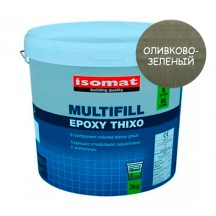 ISOMAT MULTIFILL-EPOXY THIXO - 2-компонентная эпоксидная затирка и клей для плитки (Оливково-зеленый)
